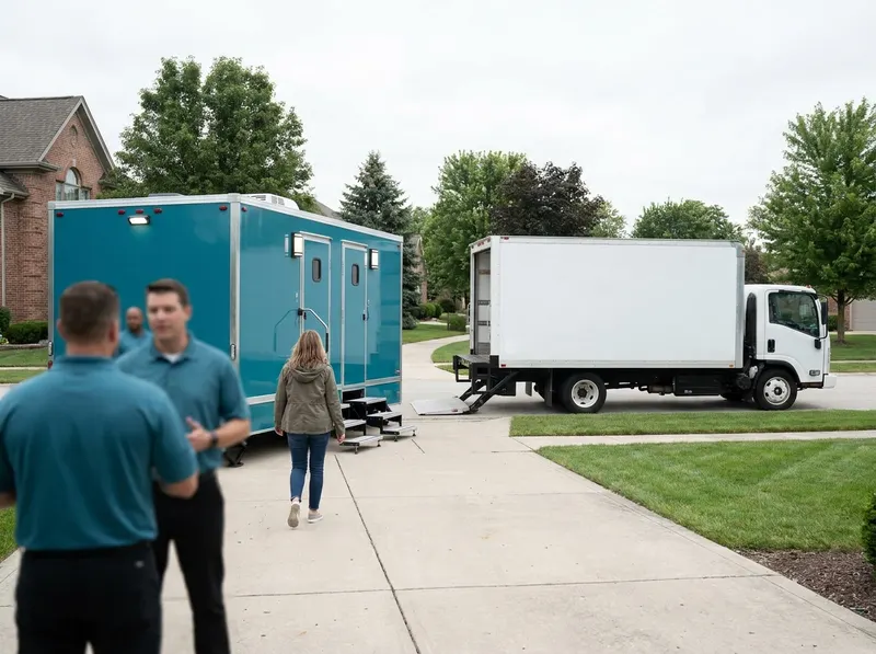 Luxury Restroom Trailers in Munster, IN